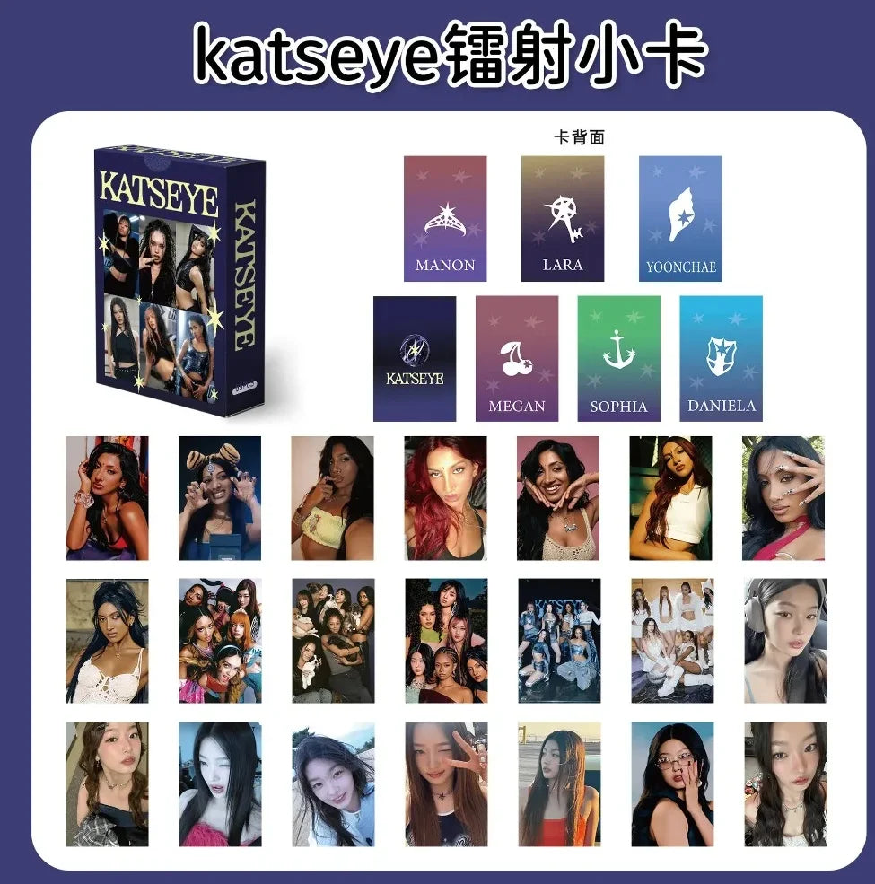 KATSEYE Pinky Up Photocards