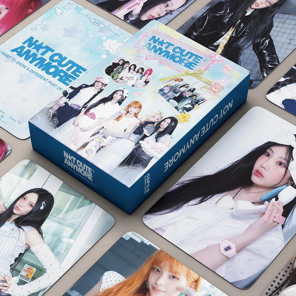55PCS Kpop Hot Girls Group New Album "MAMIHLAPINATAPAI" High Quality Lomo Cards YUNAH MINJU MOKA WONHEE IROHA Collect Postcards
