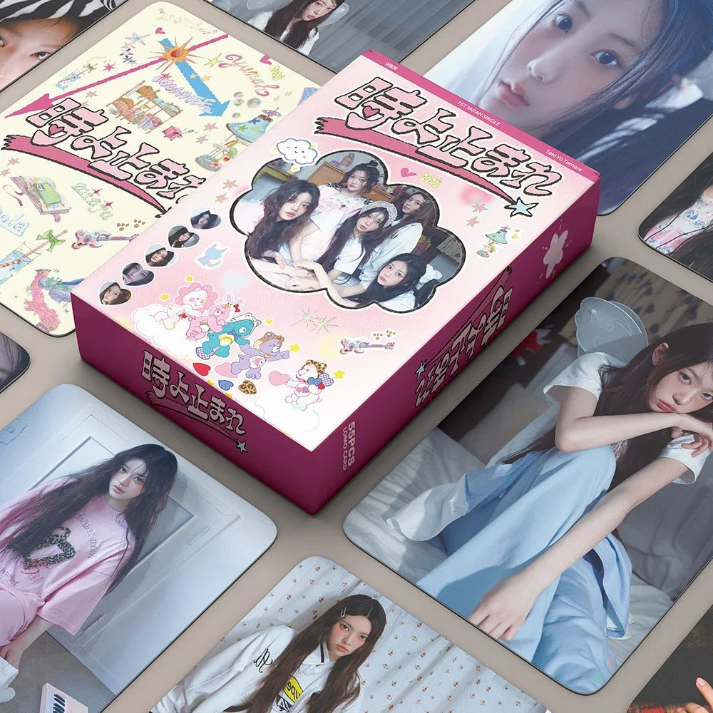 55PCS Kpop Hot Girls Group New Album "MAMIHLAPINATAPAI" High Quality Lomo Cards YUNAH MINJU MOKA WONHEE IROHA Collect Postcards